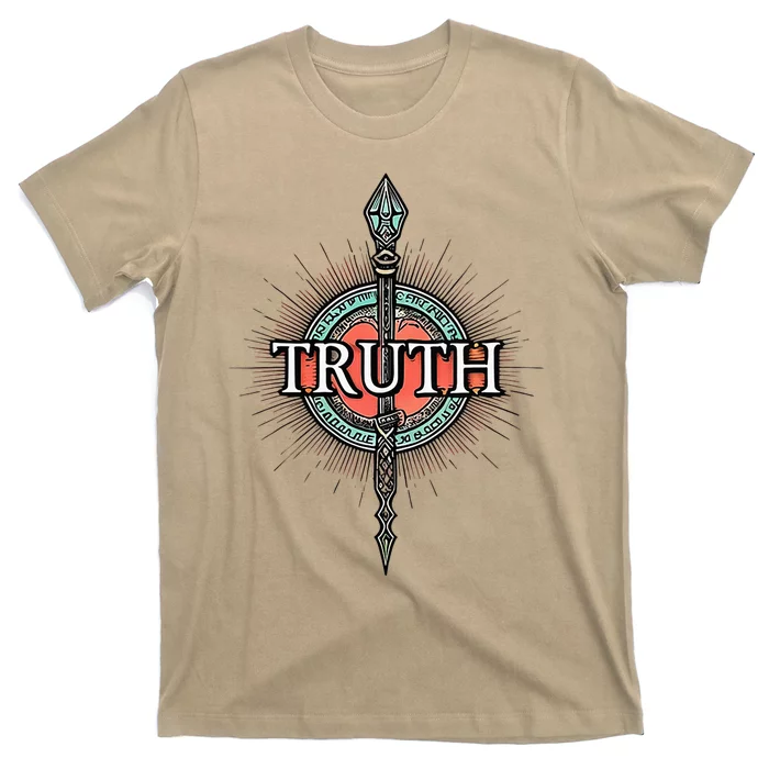 Truth Honesty Spirituality Politics Meditation Love God T-Shirt