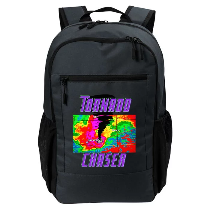 Tornado Hunter Storm Chaser Chasing Tornados F5 Map Daily Commute Backpack