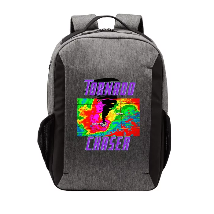 Tornado Hunter Storm Chaser Chasing Tornados F5 Map Vector Backpack