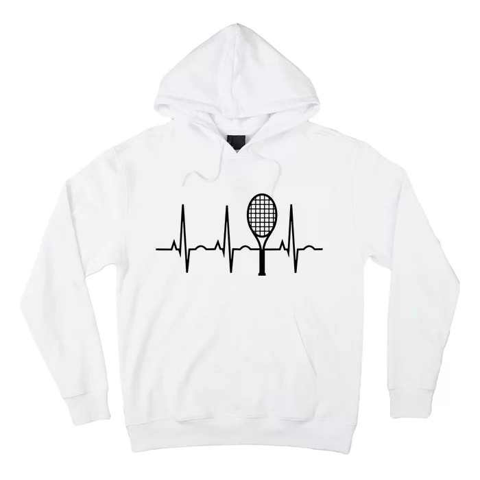 Tennis Heartbeat Shirts Best Tennis Gift For Players Fans Hoodie