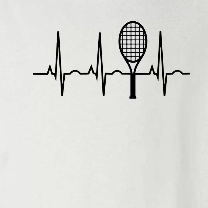 Tennis Heartbeat Shirts Best Tennis Gift For Players Fans Toddler Long Sleeve Shirt