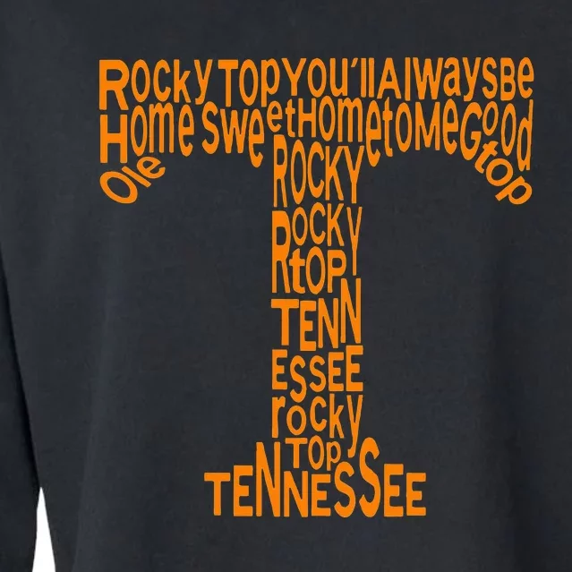 Tennessee Home Sweet Home Tennessee Sport Cropped Pullover Crew