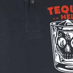 Tequila Helps Skull Margarita Softstyle Adult Sport Polo