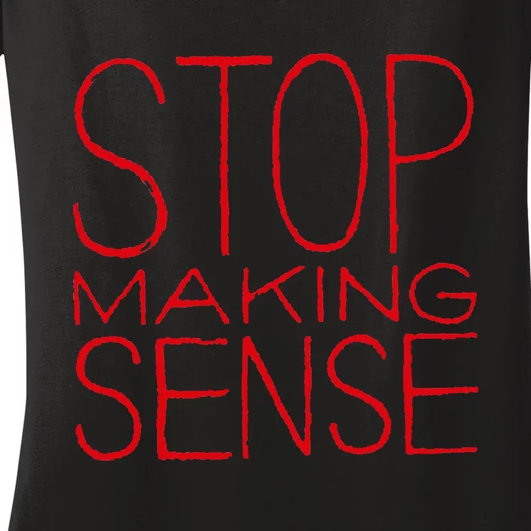 Talking Heads Stop Making Sense Women's V-Neck T-Shirt