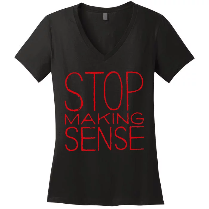 Talking Heads Stop Making Sense Women's V-Neck T-Shirt