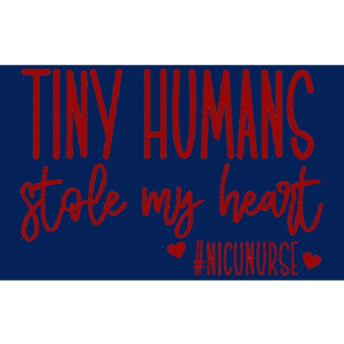 Tiny Humans Stole My Heart, Valentine's Day NICU Nurse Bumper Sticker