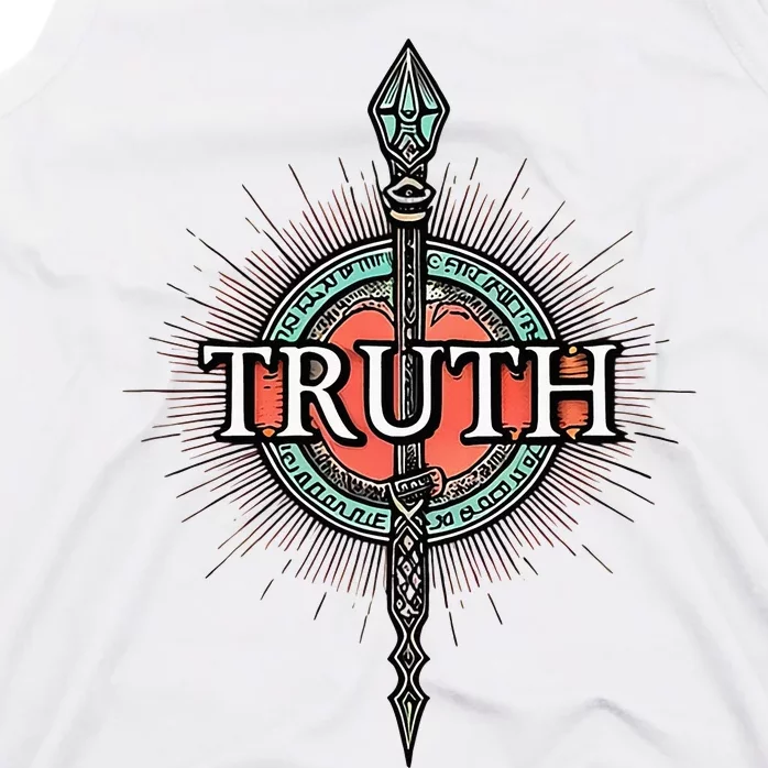 Truth Honesty Spirituality Politics Meditation Love God Tank Top