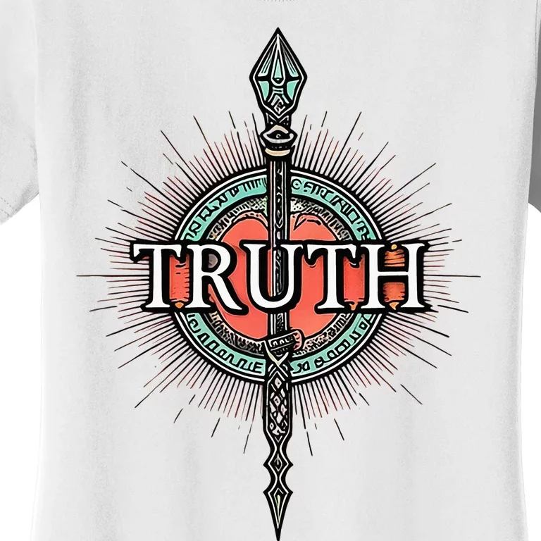 Truth Honesty Spirituality Politics Meditation Love God Women's T-Shirt