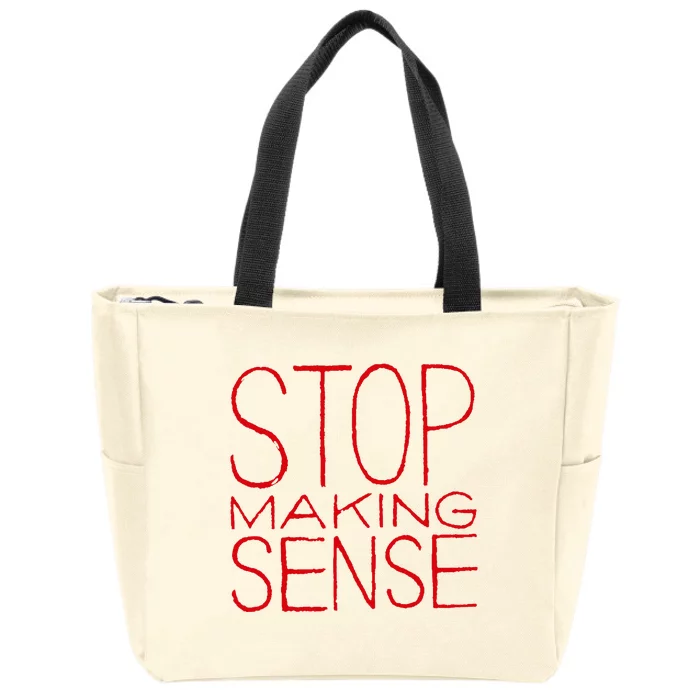 Talking Heads Stop Making Sense Zip Tote Bag