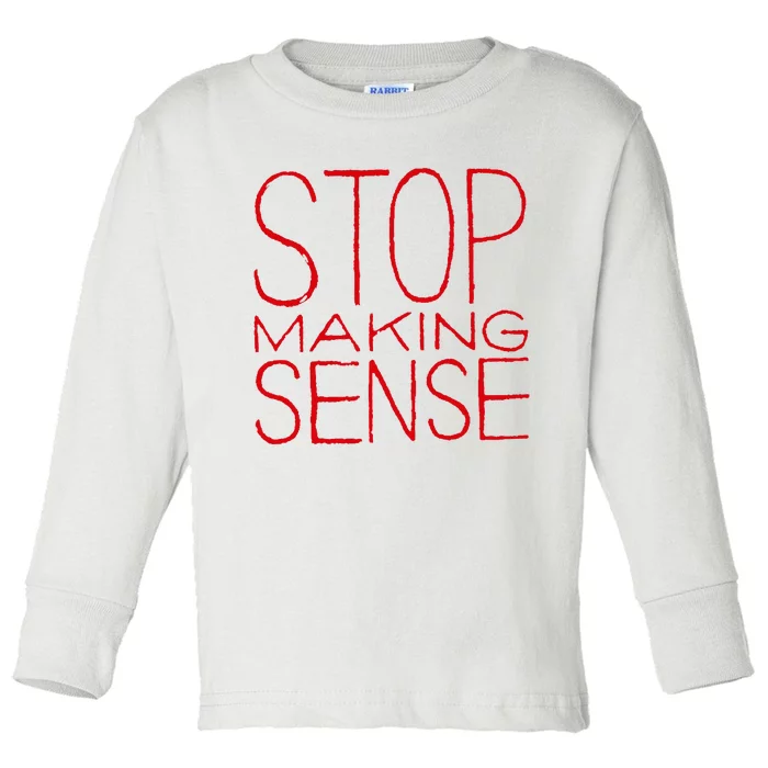 Talking Heads Stop Making Sense Toddler Long Sleeve Shirt