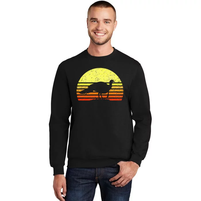 Turkey Hunting Sunset Upland Bird Hunter Thanksgiving Sweatshirt