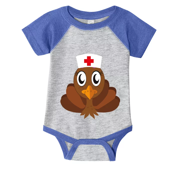 Thanksgiving Holiday Scrubs Top Fall Turkey Nurse Cool Gift Infant Baby Jersey Bodysuit