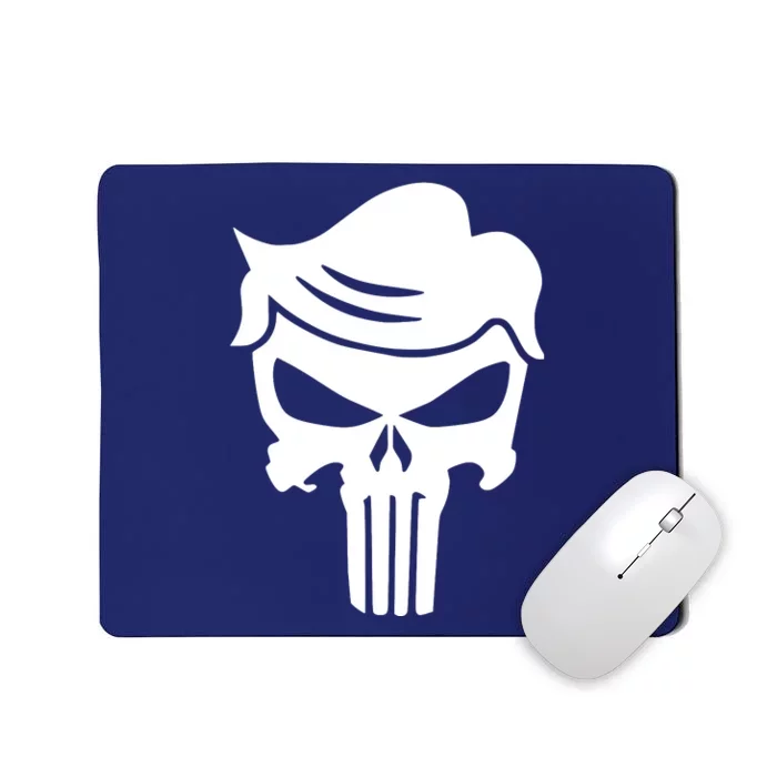 Trump Hair Skull Mousepad