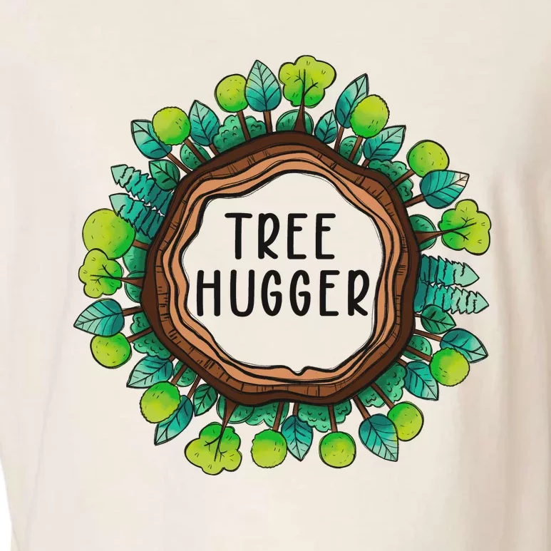 Tree Hugger Save Our Planet Garment-Dyed Women's Muscle Tee