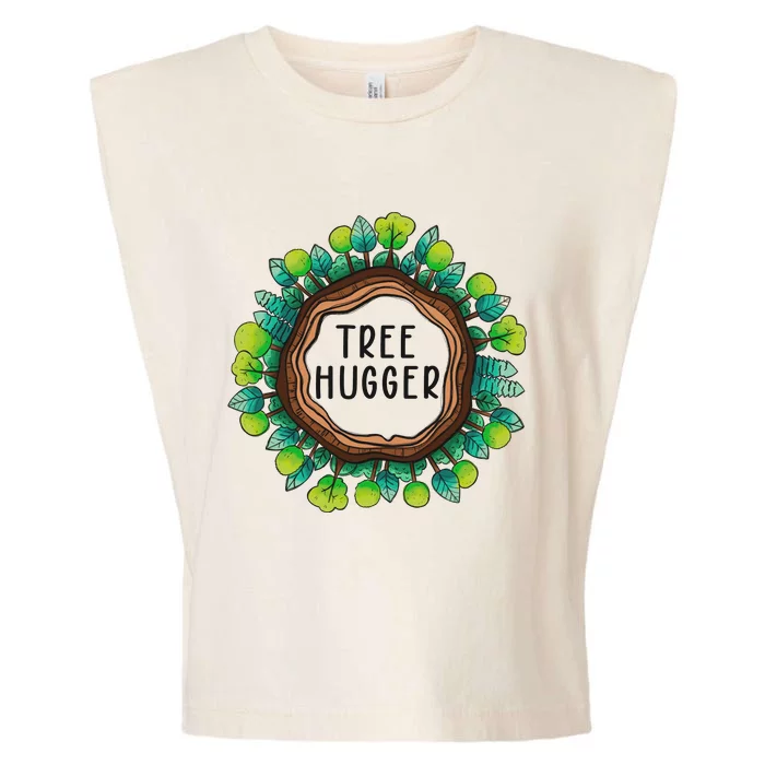 Tree Hugger Save Our Planet Garment-Dyed Women's Muscle Tee