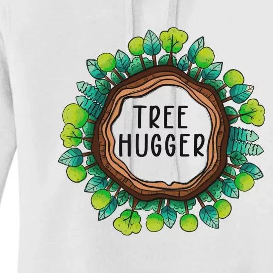 Tree Hugger Save Our Planet Women's Pullover Hoodie