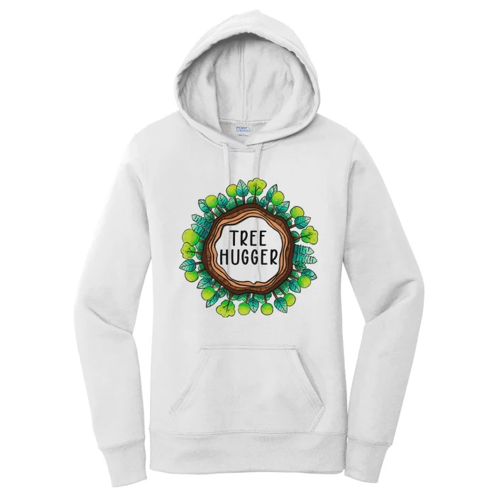 Tree Hugger Save Our Planet Women's Pullover Hoodie