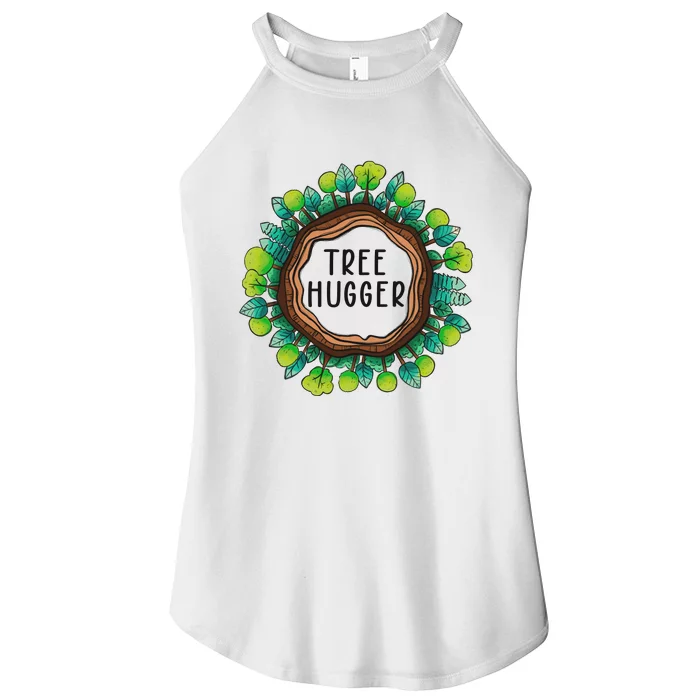 Tree Hugger Save Our Planet Women’s Perfect Tri Rocker Tank