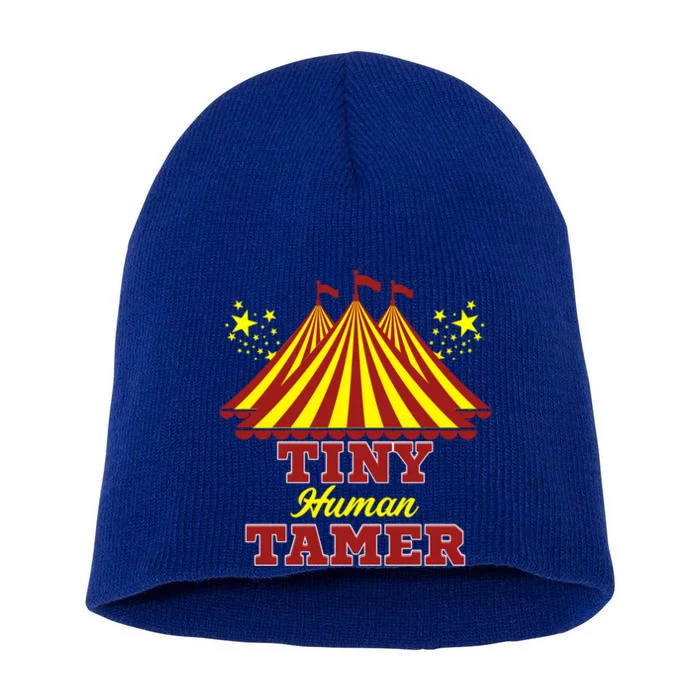 Tiny Hu Tamer Circus Carnival Ring Master Teacher Parent Gift Short Acrylic Beanie