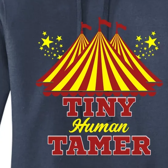 Tiny Hu Tamer Circus Carnival Ring Master Teacher Parent Gift Women's Pullover Hoodie