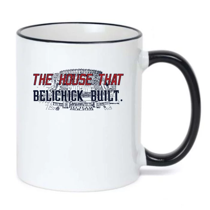 The House That Belichick Built Black Color Changing Mug