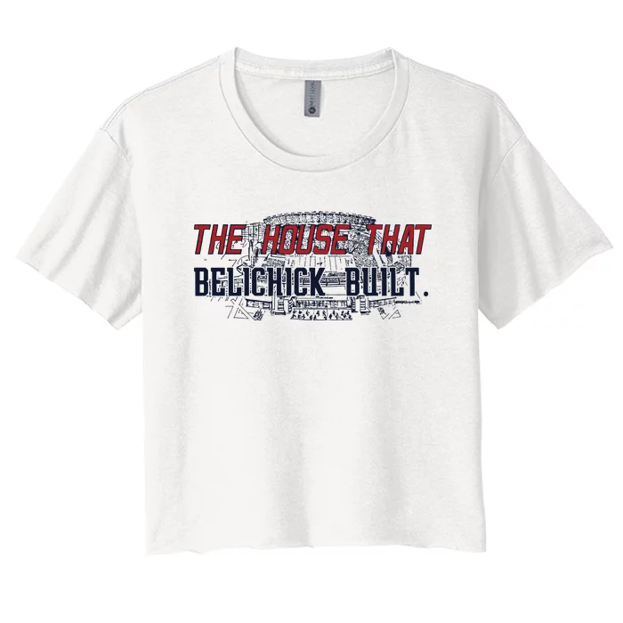 The House That Belichick Built Women's Crop Top Tee