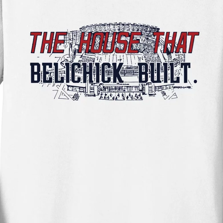 The House That Belichick Built Kids Long Sleeve Shirt