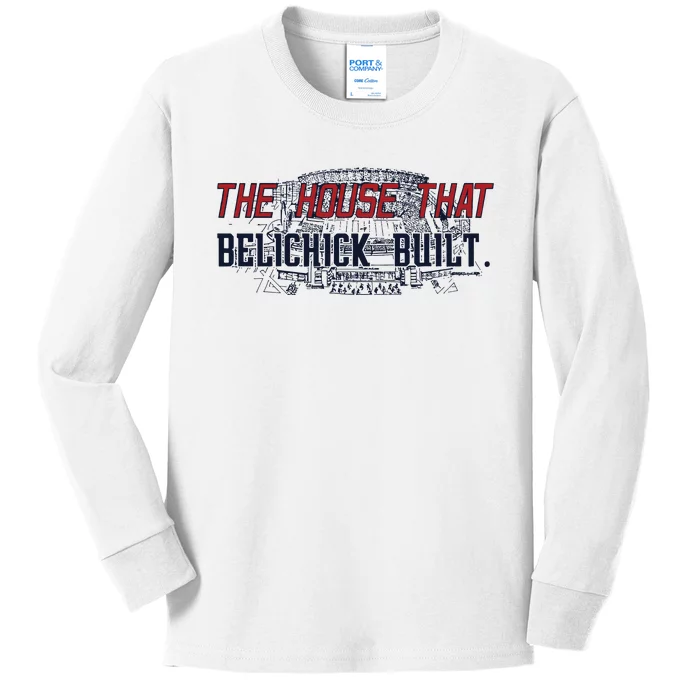 The House That Belichick Built Kids Long Sleeve Shirt