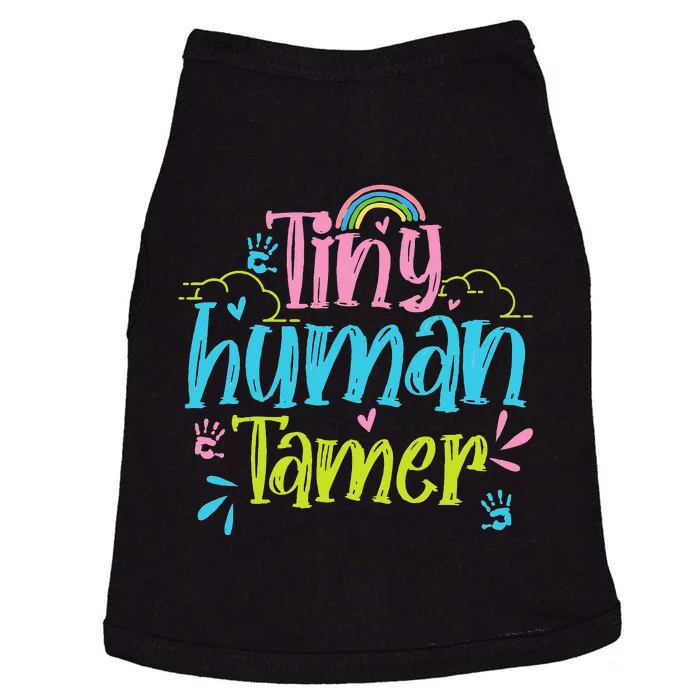 Tiny Human Tamer Daycare Provider Nanny PreK Teacher Doggie Tank