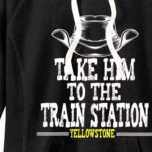 Take Him To The Train Station Apparel Women's Fleece Hoodie