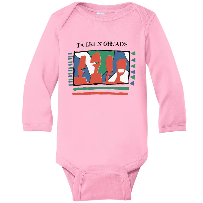 Talking Heads Baby Long Sleeve Bodysuit