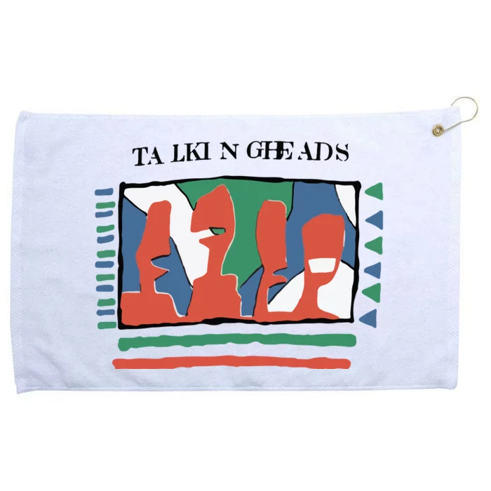 Talking Heads Grommeted Golf Towel