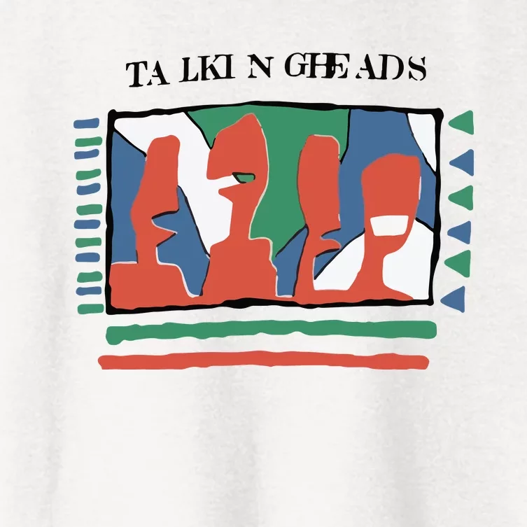 Talking Heads Women's Crop Top Tee