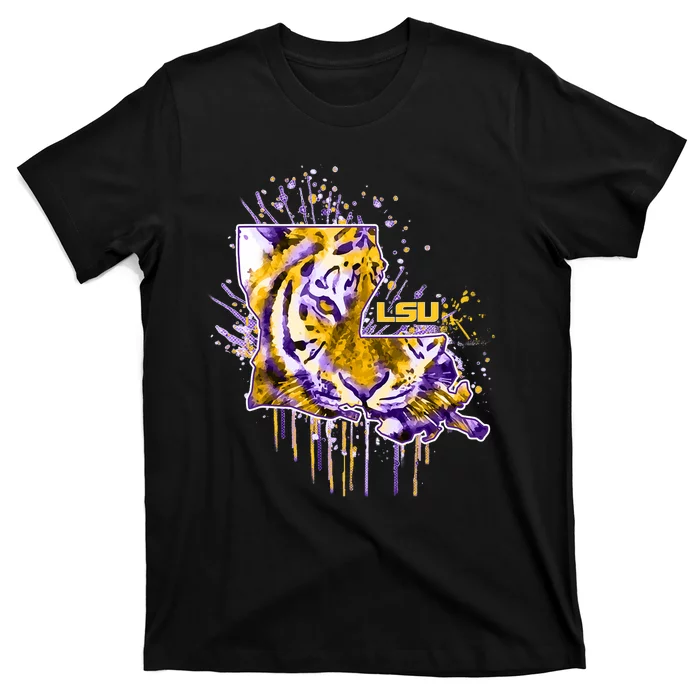 Tigers Half Tiger Face T-Shirt