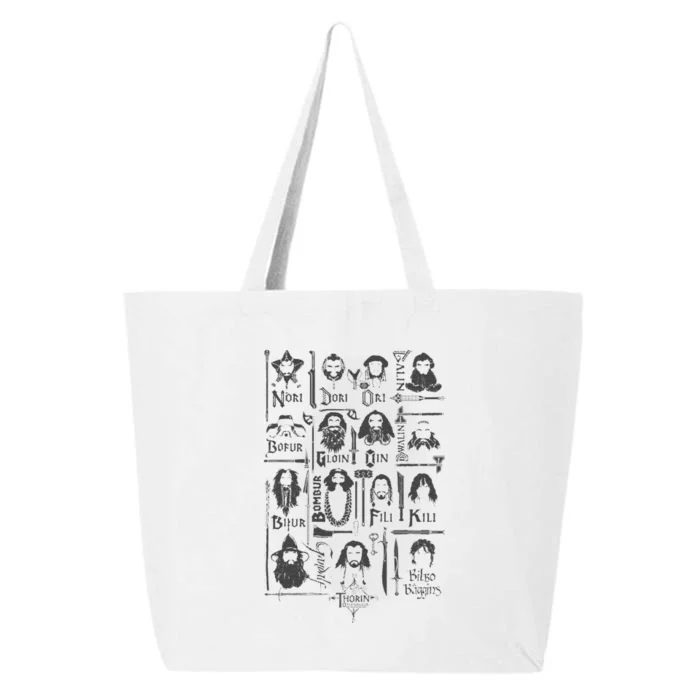 The Hobbit The Company Of Thorin Oakenshield 25L Jumbo Tote