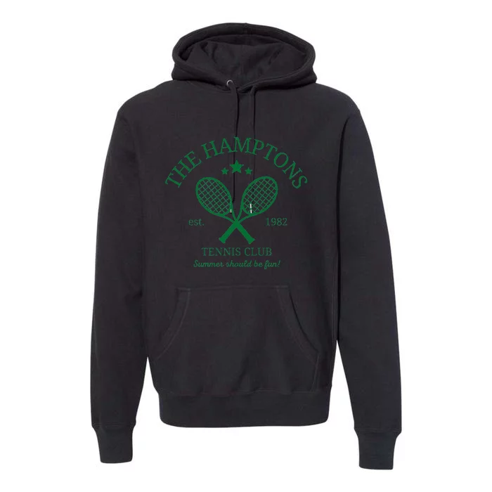 The Hamptons Tennis Club Premium Hoodie