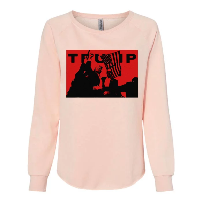 Trump Hero Trump Assassination Attempt Womens California Wash Sweatshirt