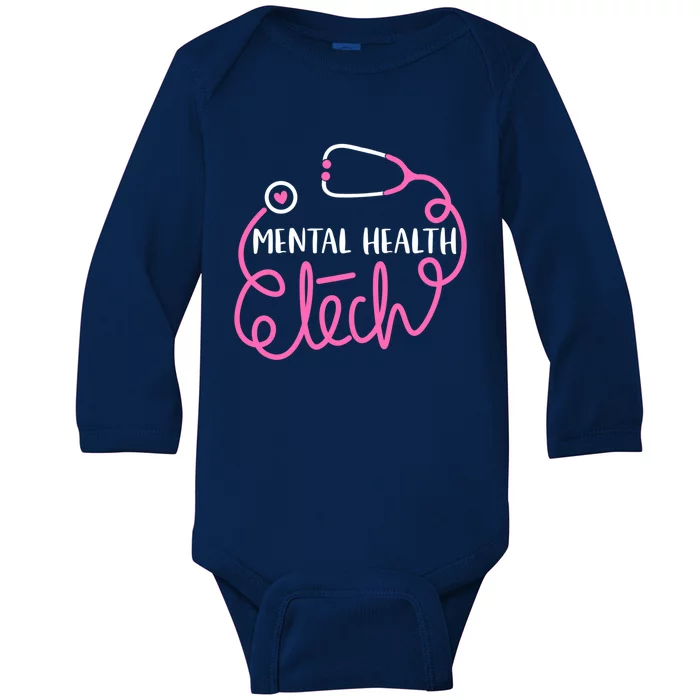 Tal Health Tech Psychiatric Technologists Technicians Cool Gift Baby Long Sleeve Bodysuit