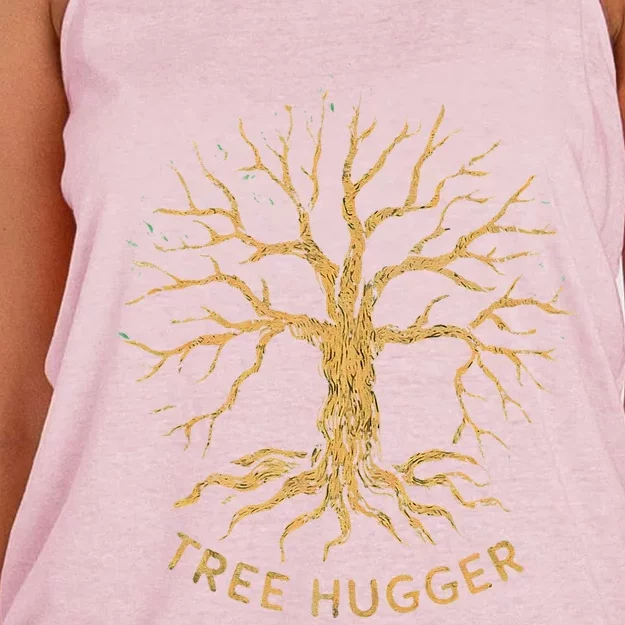 Tree Hugger Women's Knotted Racerback Tank