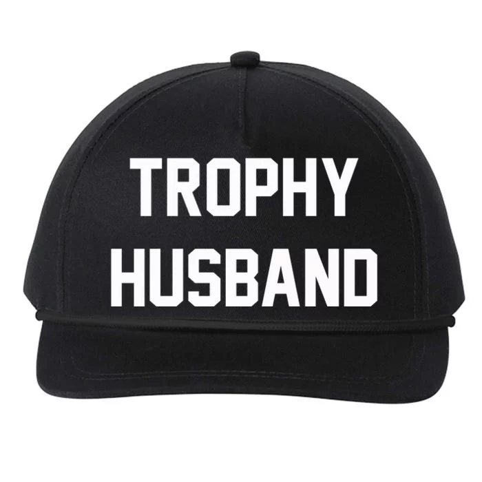 Trophy Husband Snapback Five-Panel Rope Hat