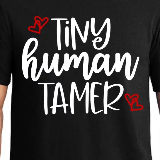 Tiny Human Tamer Funny Pajama Set