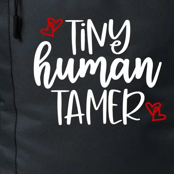 Tiny Human Tamer Funny Daily Commute Backpack