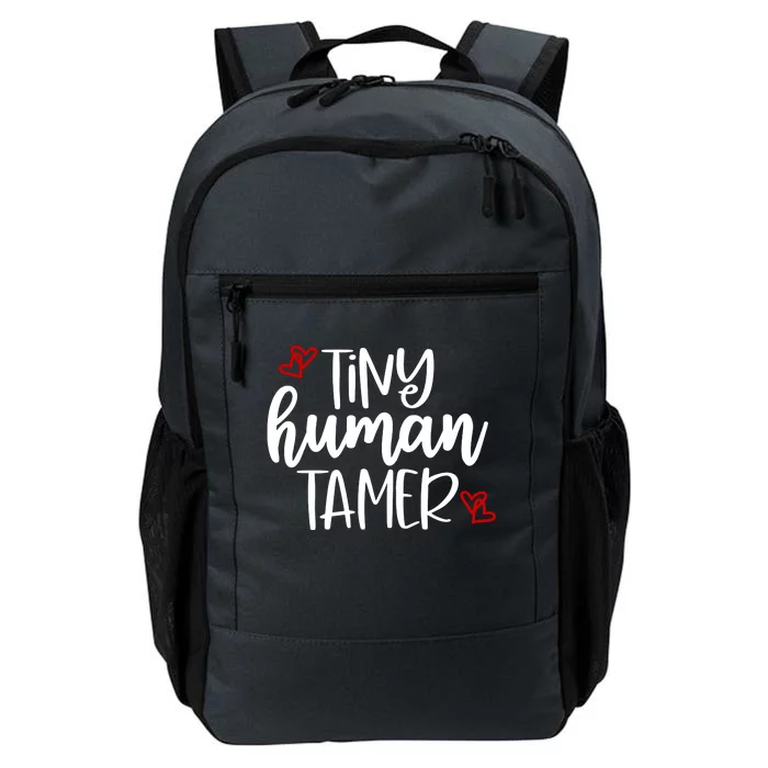 Tiny Human Tamer Funny Daily Commute Backpack