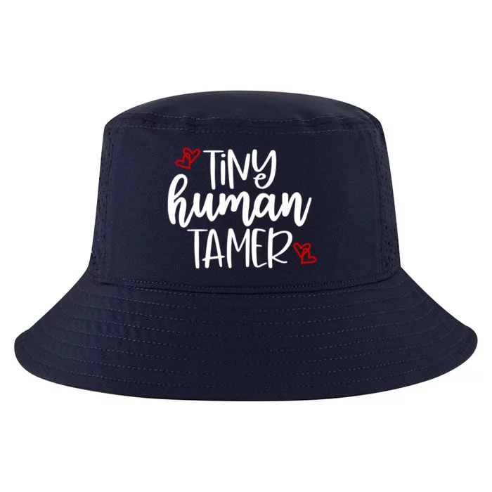 Tiny Human Tamer Funny Cool Comfort Performance Bucket Hat