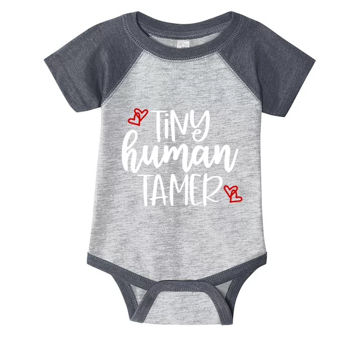 Tiny Human Tamer Funny Infant Baby Jersey Bodysuit