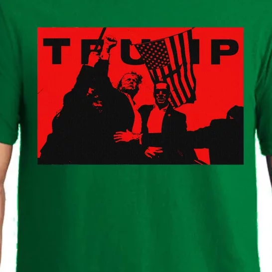 Trump Hero Trump Assassination Attempt Pajama Set