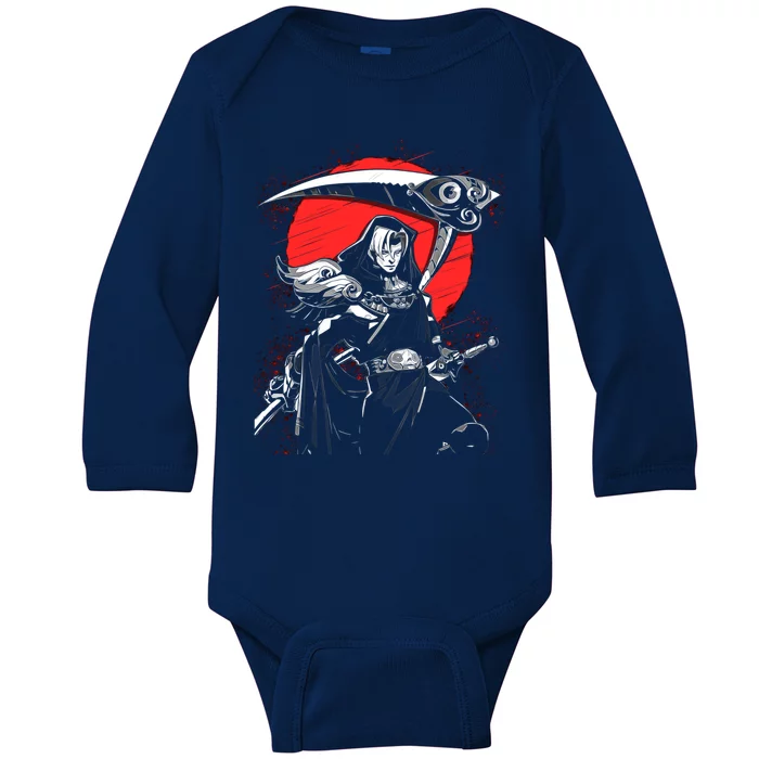 Thanatos Hades Baby Long Sleeve Bodysuit