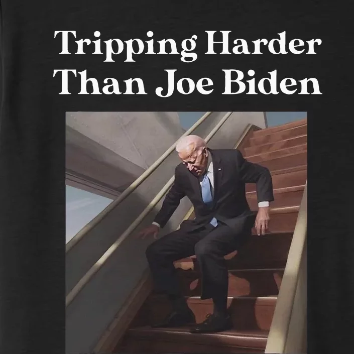 Tripping Harder Than Joe Biden ChromaSoft Performance T-Shirt