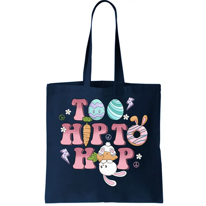 Too Hip To Hop Cute Easter Bunny Holiday Tote Bag