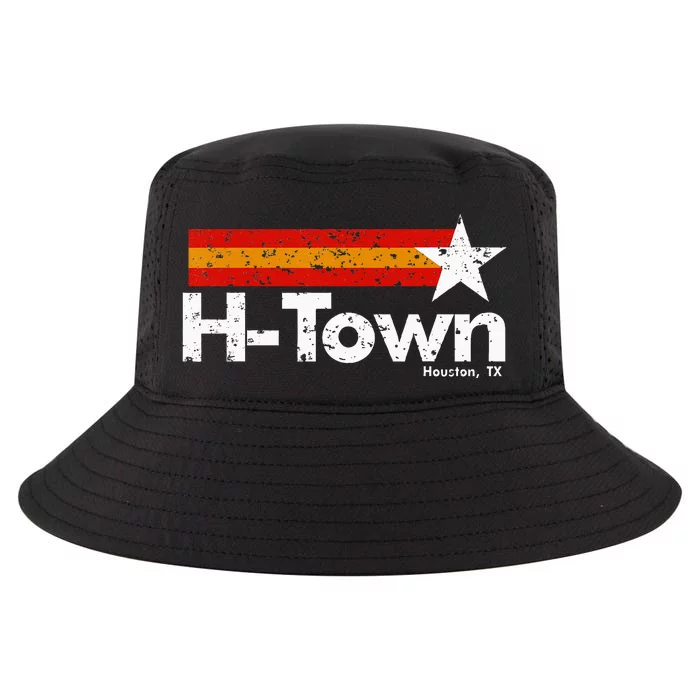 Town Houston Texas Cool Comfort Performance Bucket Hat